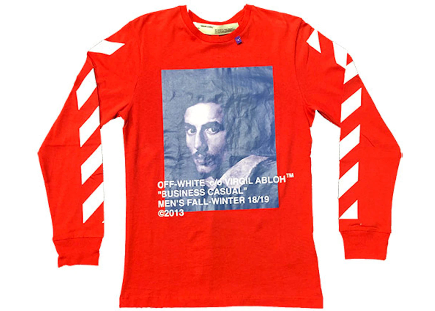 OFF-WHITE Bernini L/S Tee Red