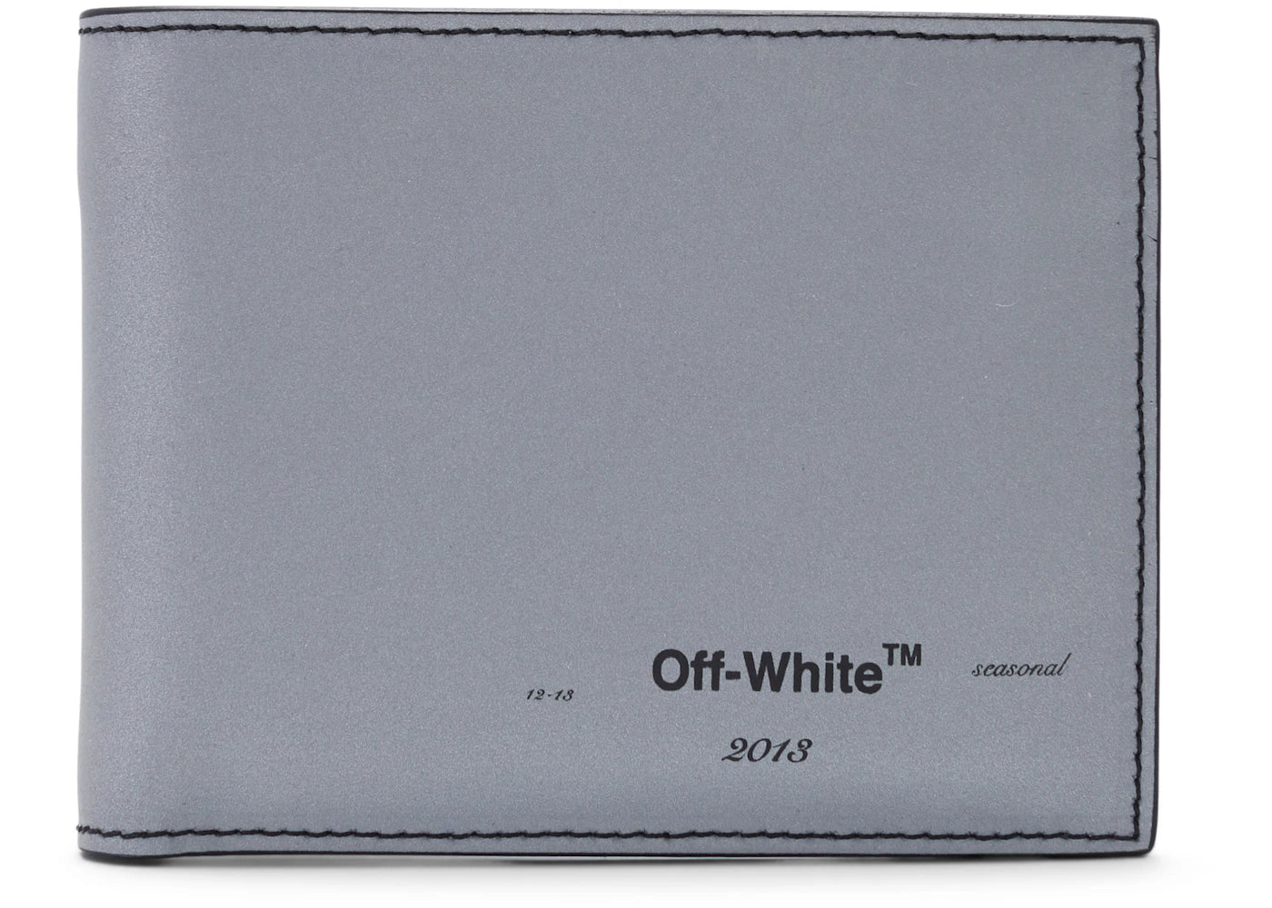 OFF-WHITE Bifold Wallet Silver