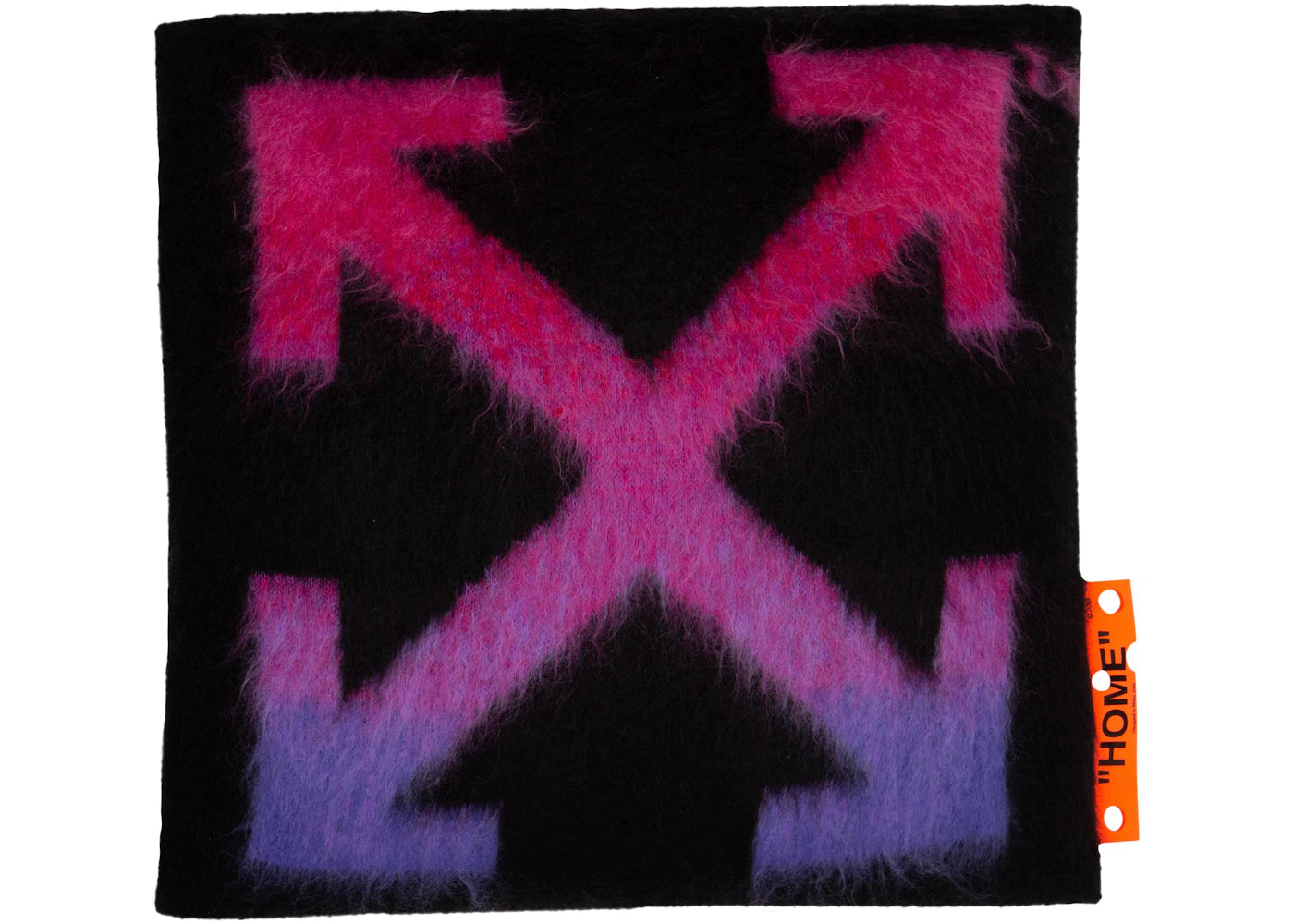 OFF-WHITE Big Gradent Pillow Black/Fucsia/Fluo