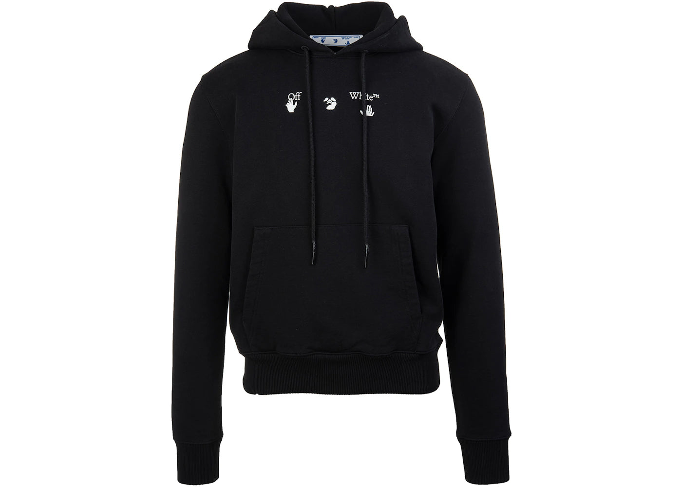 OFF-WHITE Bolt Arrows Hoodie Black