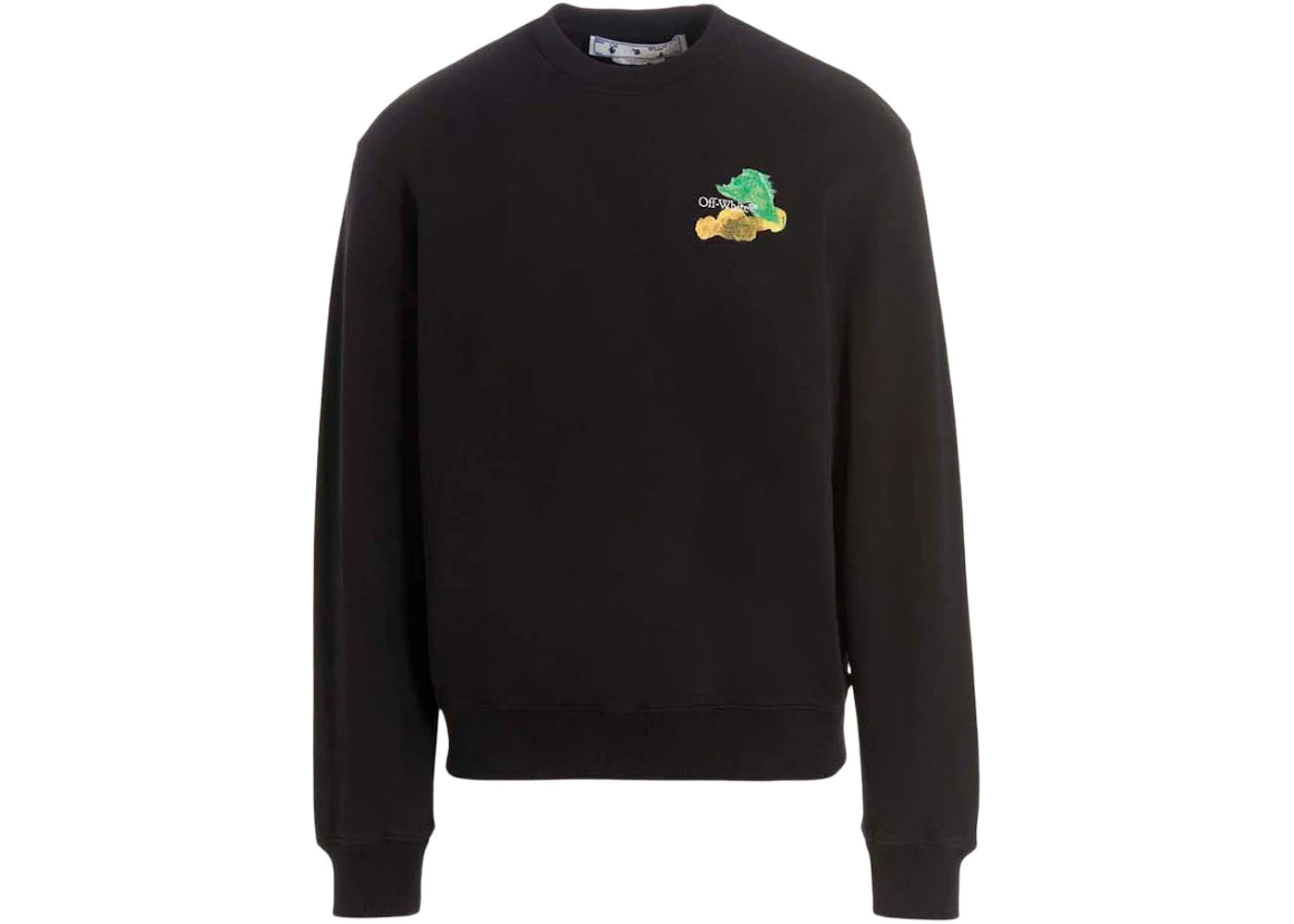 OFF-WHITE Brush Arrows Skate Crewneck Black/Multi