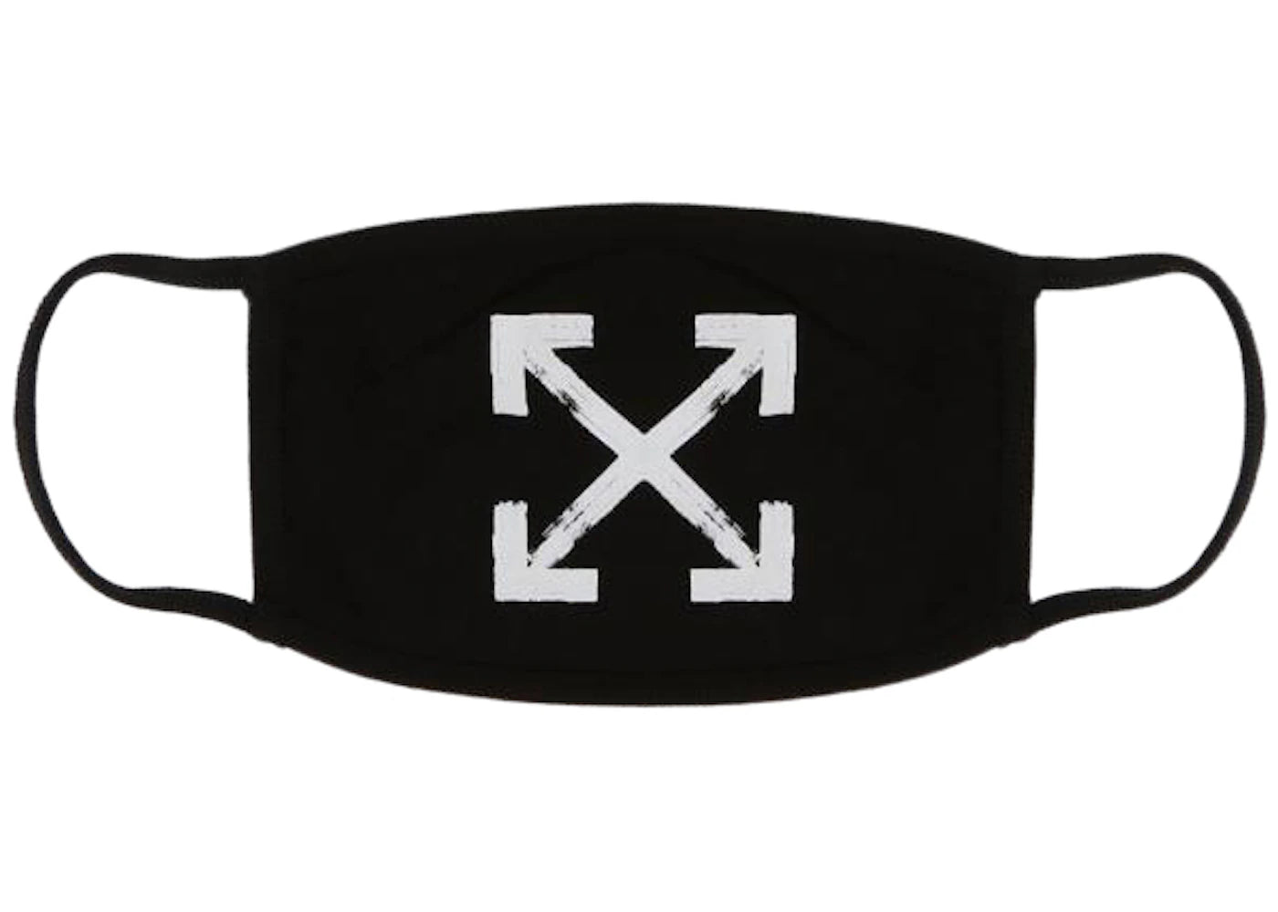 OFF-WHITE Brushed Arrows Face Mask Black/White