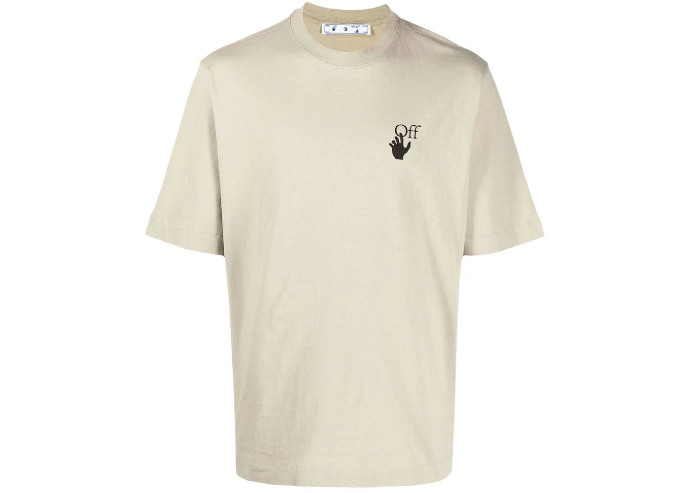 OFF-WHITE Bubble Arrow S/S Skate Tee Beige