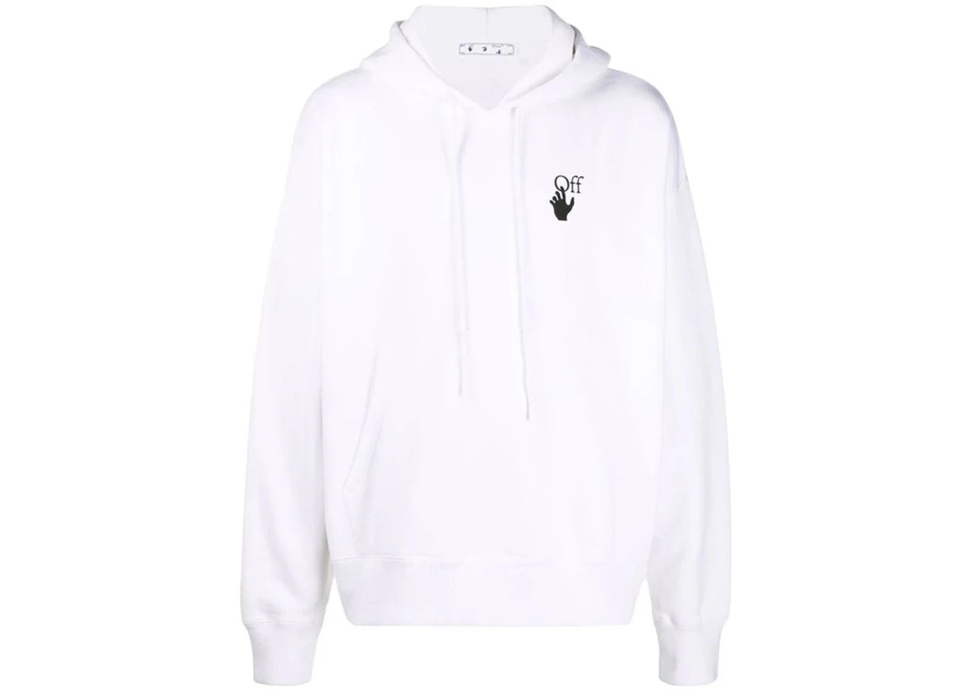 OFF-WHITE Bubble Arrows Hoodie White Black