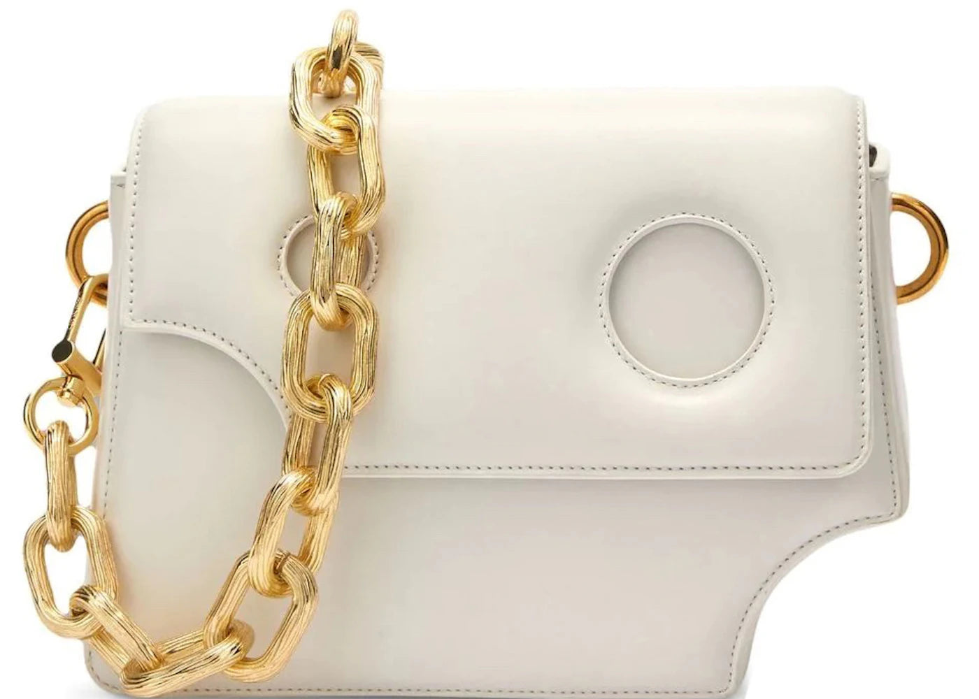 OFF-WHITE Burrow 24 Shoulder Bag White