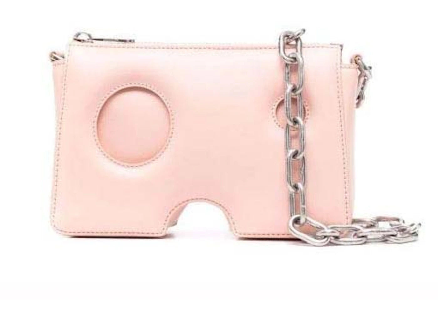 OFF-WHITE Burrow Zipped Pouch 20 Pink