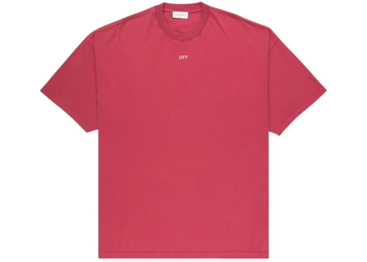 OFF-WHITE Bw S.Matthew Over S/S T-shirt Rio Red