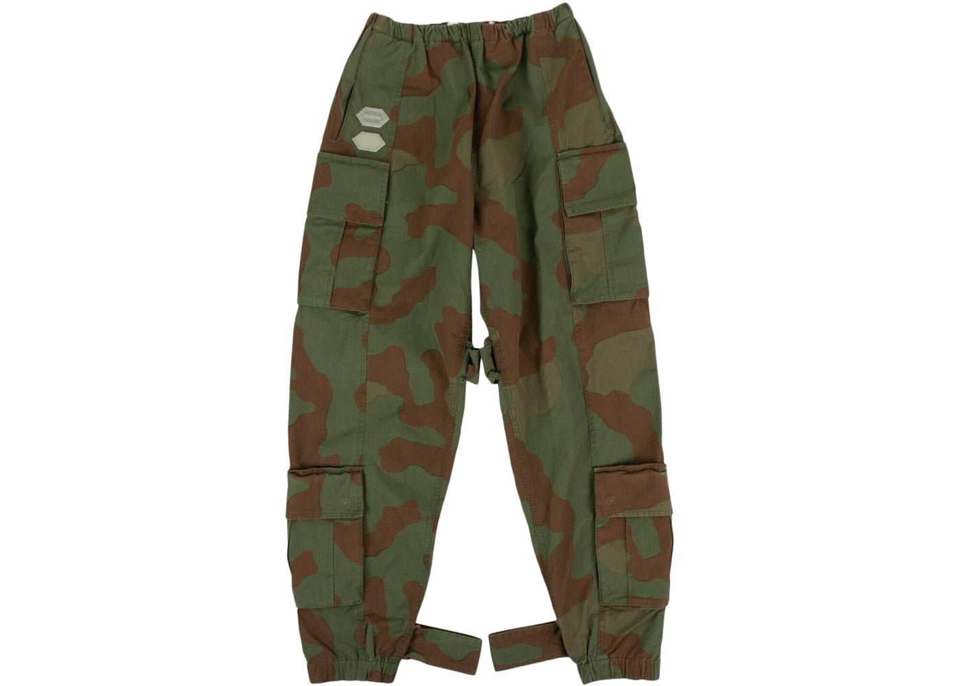 OFF-WHITE Camo Cargo Pants Green