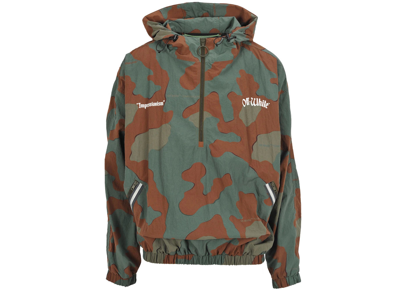 OFF-WHITE Camoflauge Windbreaker Green/Brown