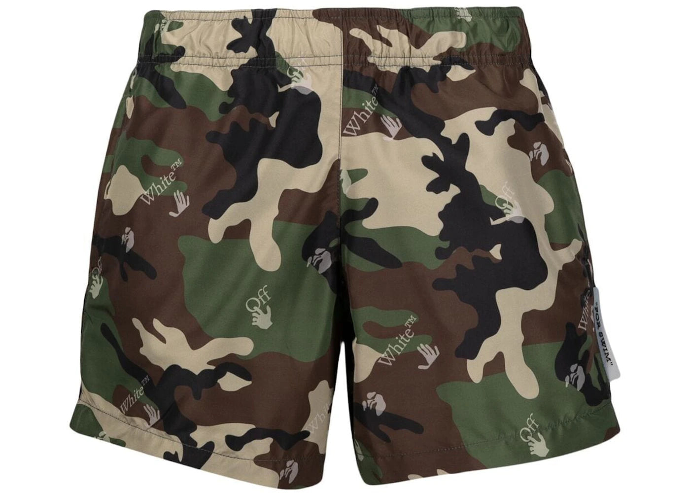 OFF-WHITE Camouflage Print Swim Shorts Camouflage Print