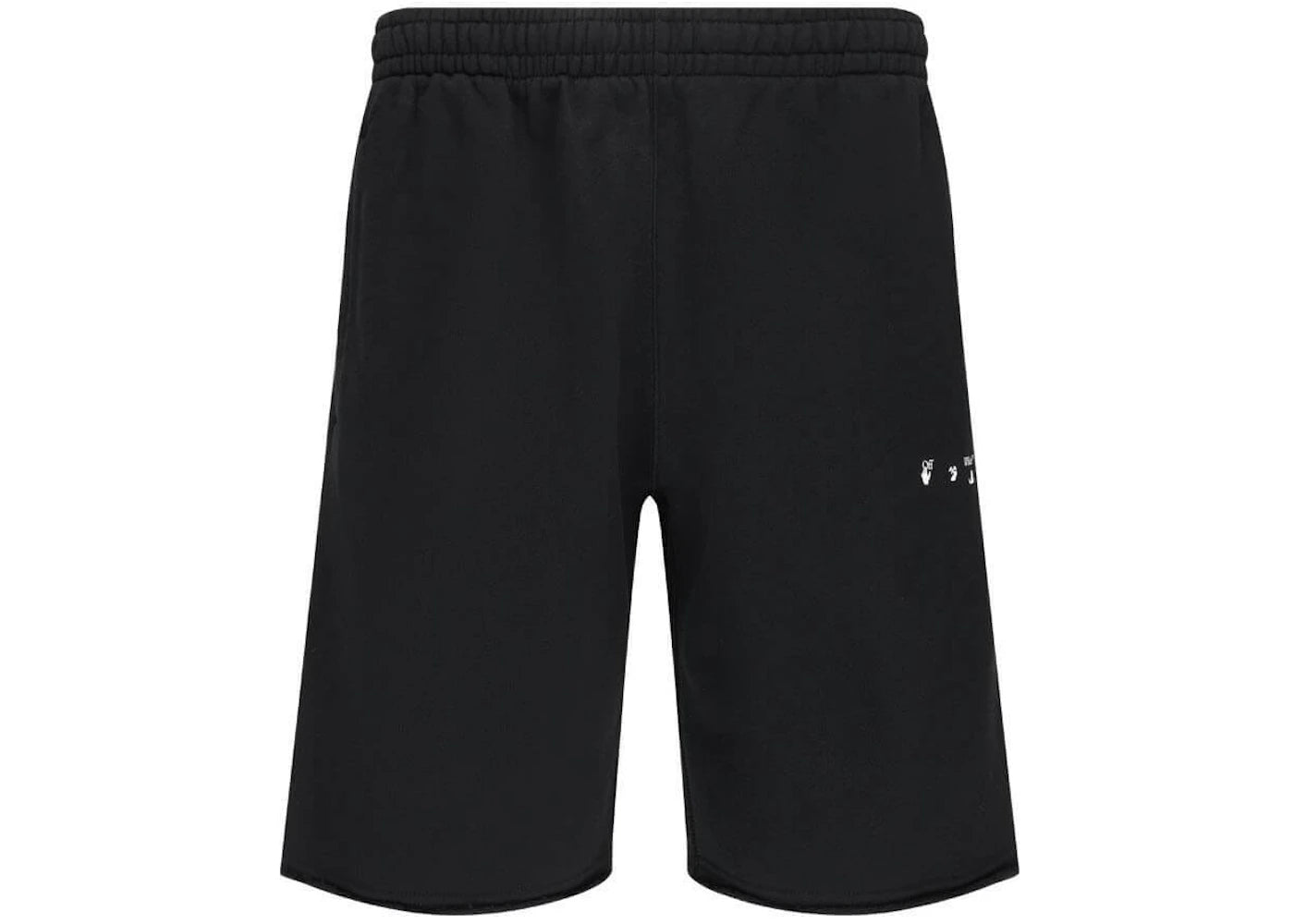 OFF-WHITE Caravaggio Arrow Print Track Shorts Black