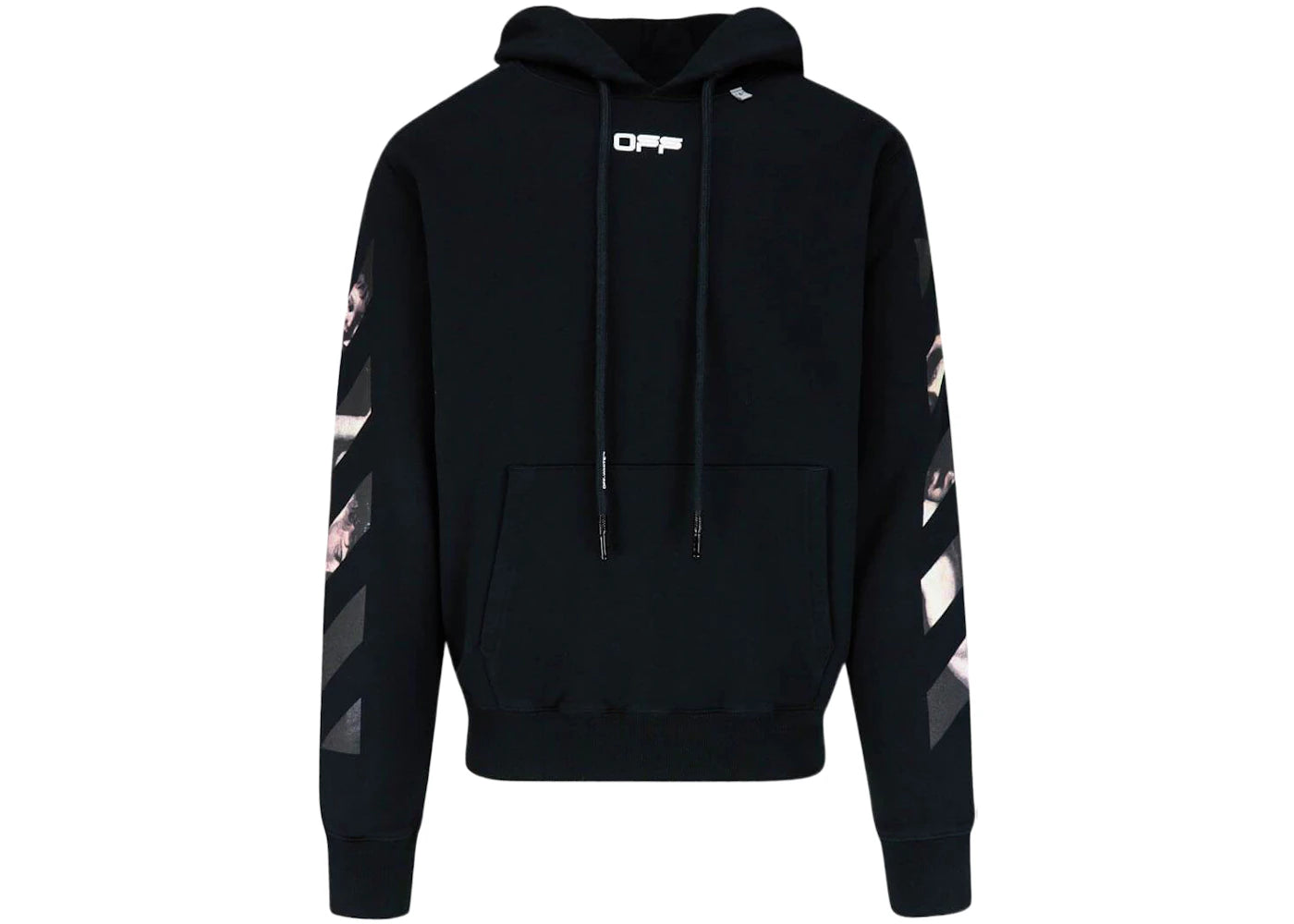 OFF-WHITE Caravaggio Arrows Hoodie Black/Multicolor