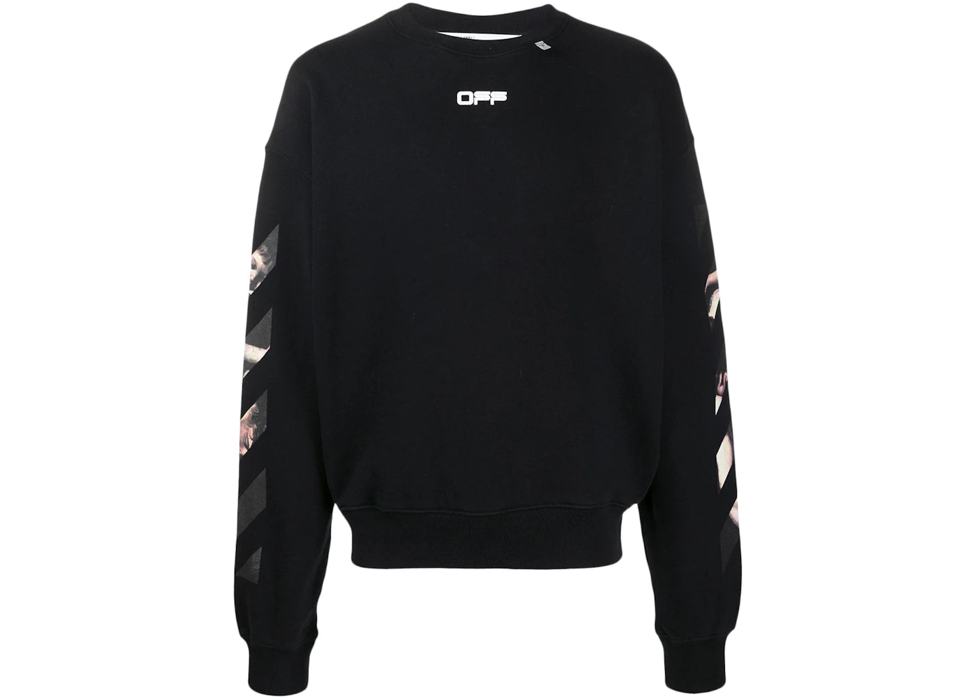 OFF-WHITE Caravaggio Arrows Over Sweatshirt Black/Multicolor