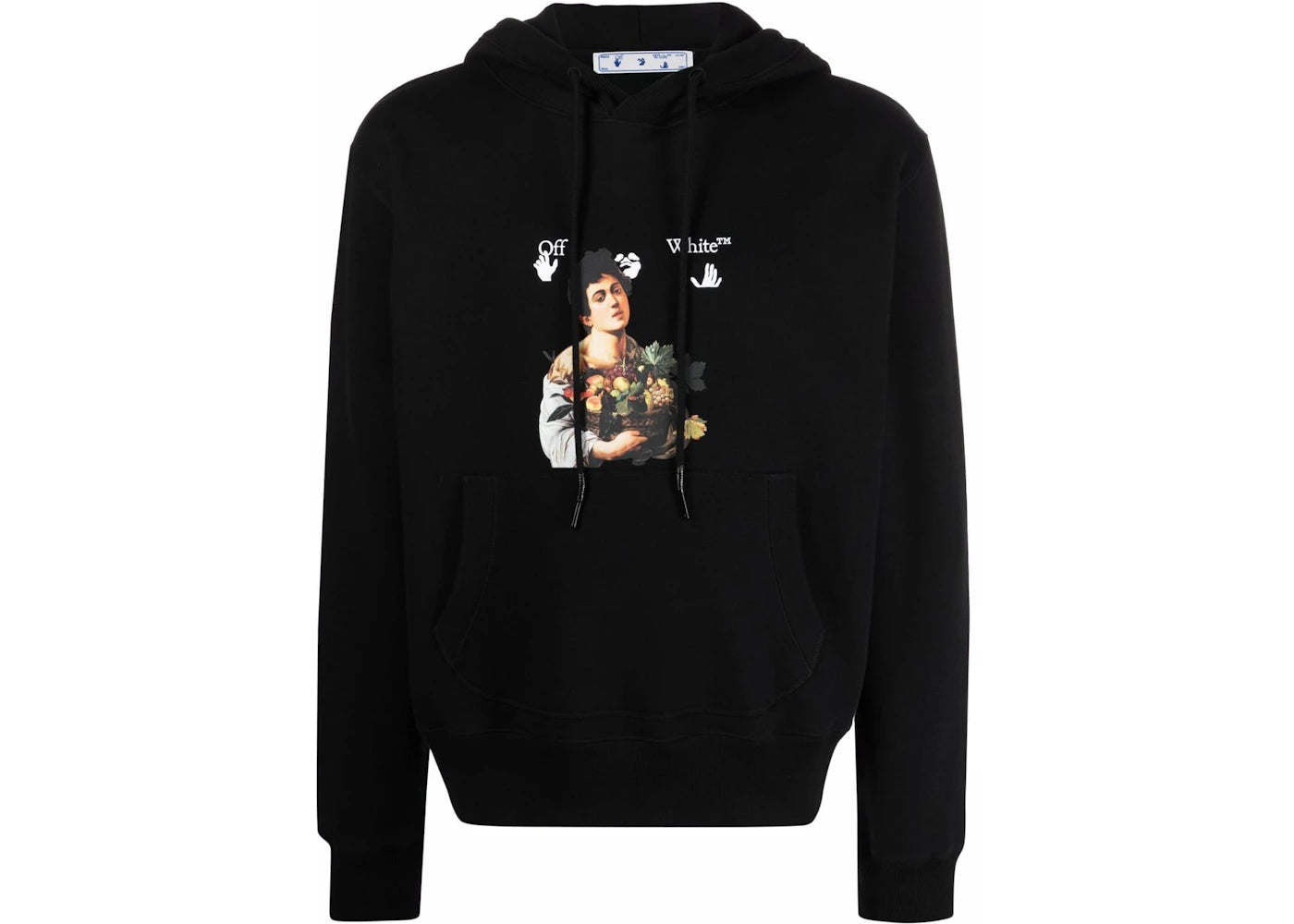 OFF-WHITE Caravaggio Boy Hoodie Black/White