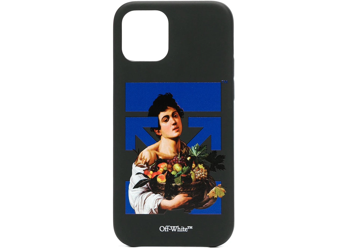 OFF-WHITE Caravaggio Boy iPhone 12 Pro Case Black/Blue