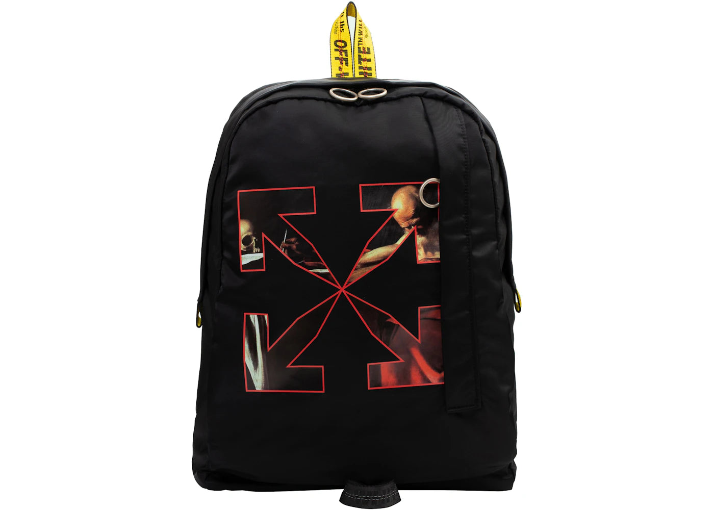 OFF-WHITE Caravaggio Easy Backpack Black/Red