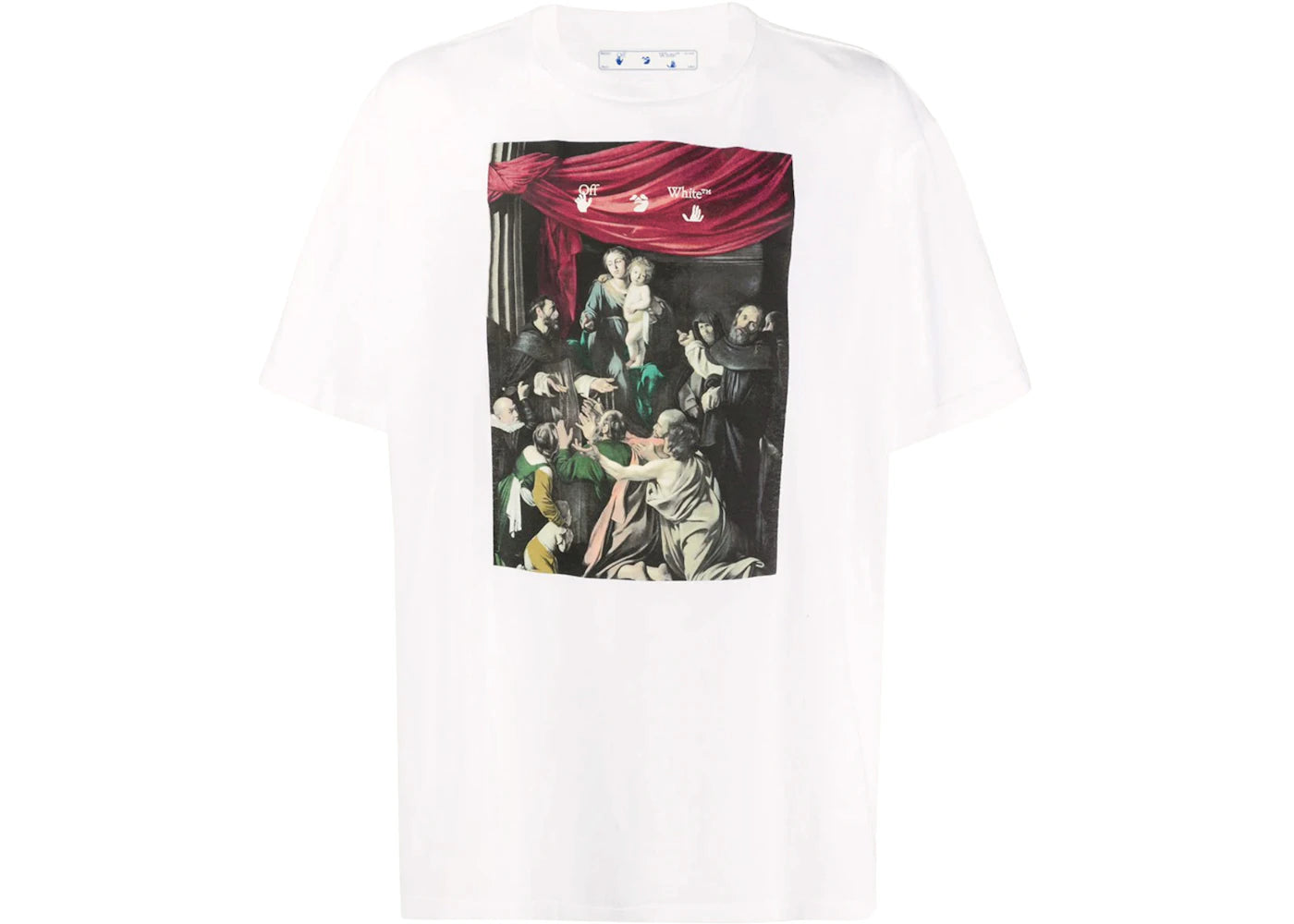 OFF-WHITE Caravaggio Painting Oversized Tee White