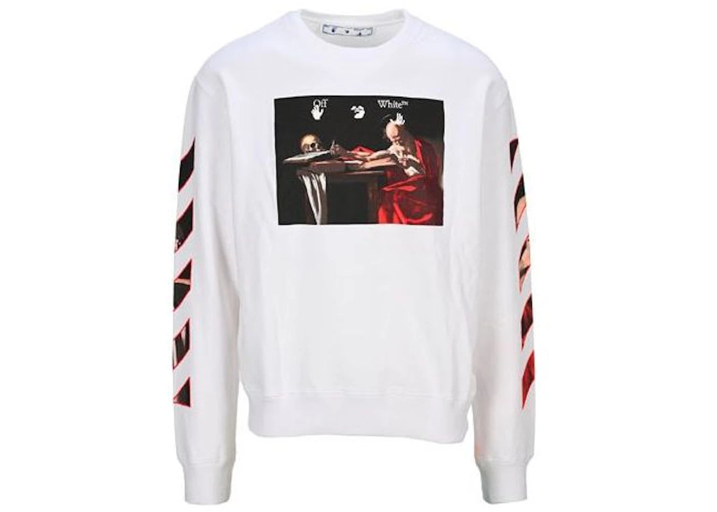 OFF-WHITE Caravaggio Painting Sweatshirt White