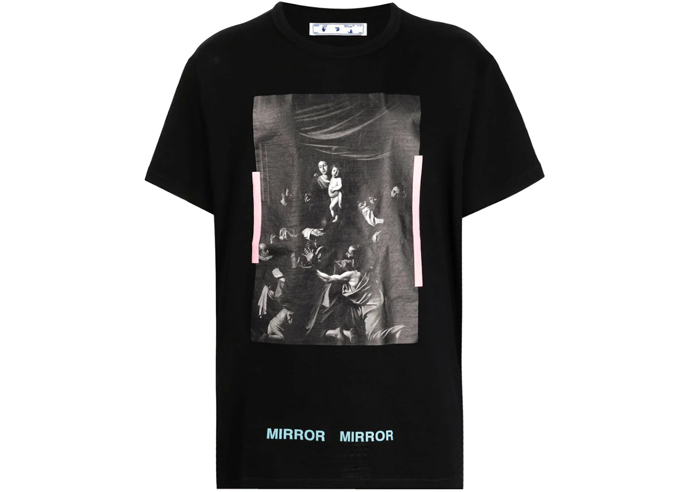 OFF-WHITE Caravaggio Paiting Tee Black