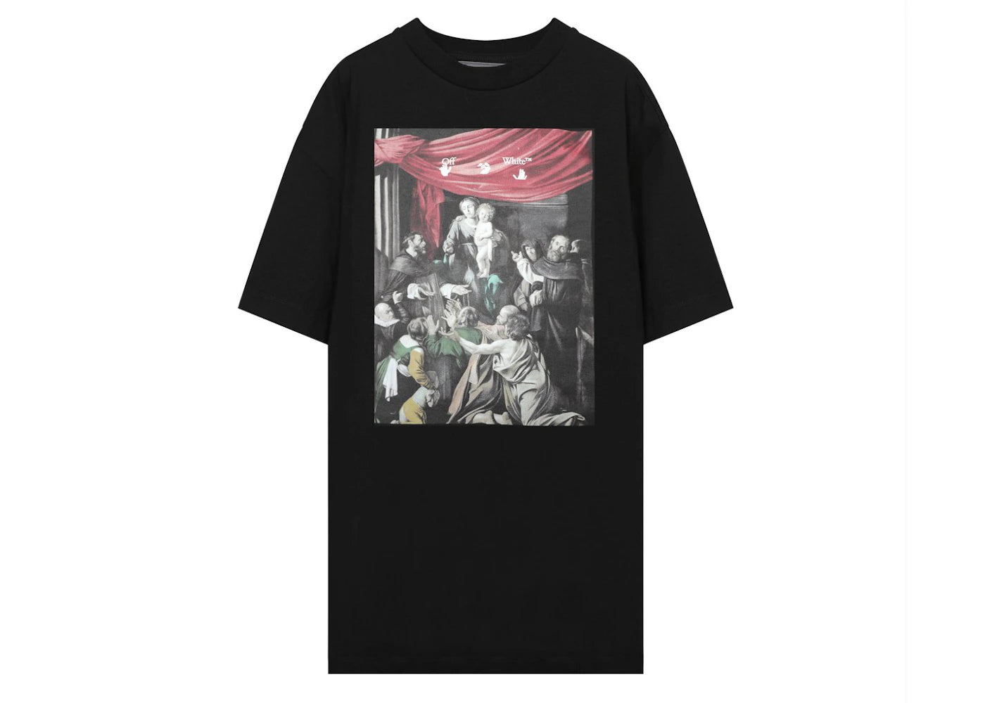 OFF-WHITE Caravaggio Painting T-shirt Black