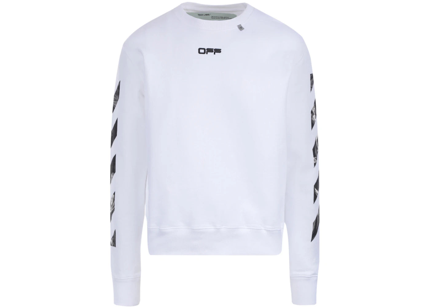 OFF-WHITE Caravaggio Square Graphic Sweatshirt White/Multicolor