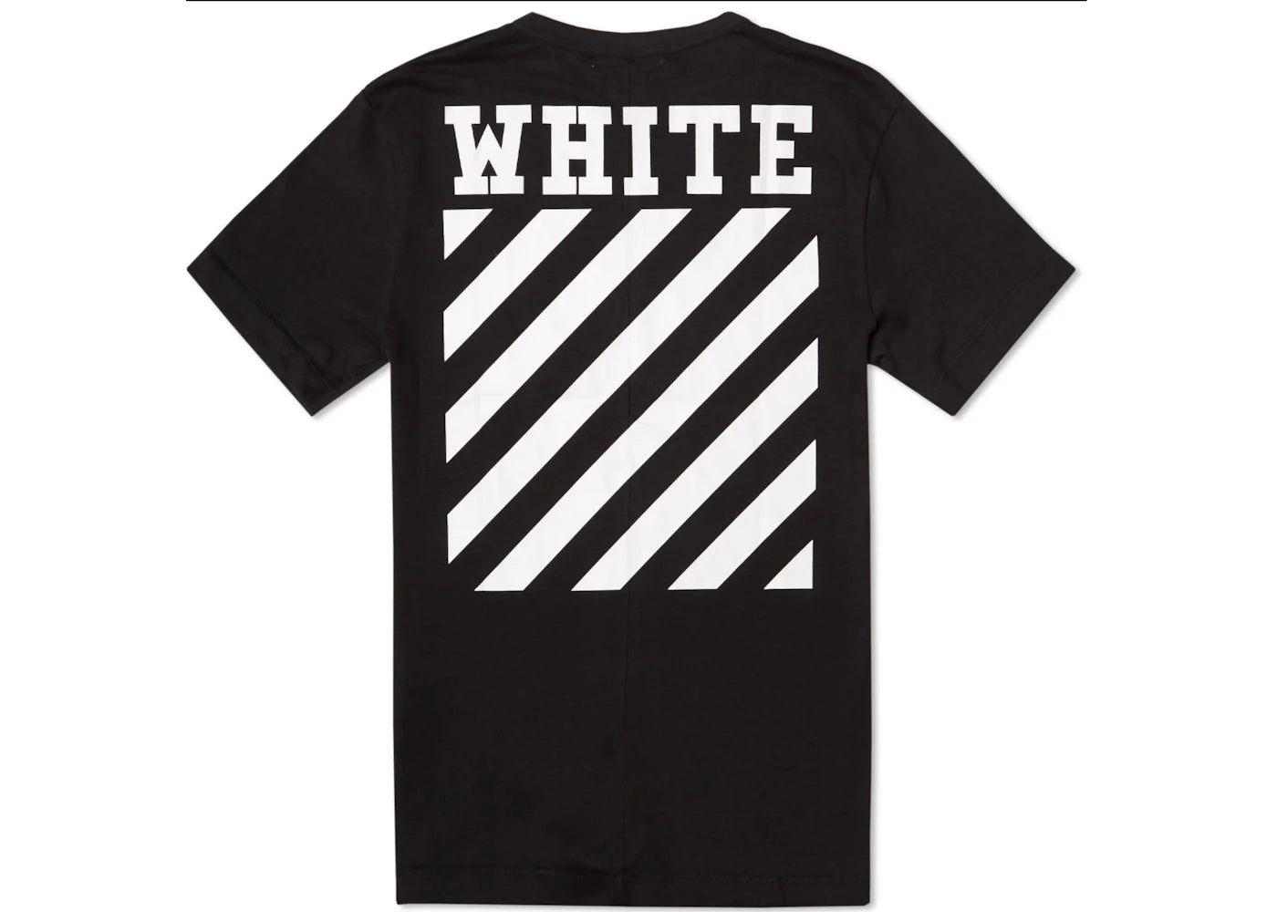 OFF-WHITE Carry Over Diag T-shirt Black/White