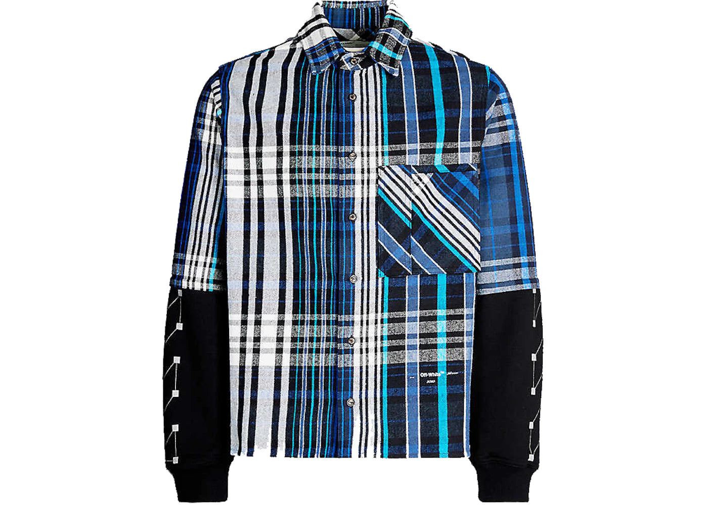 OFF-WHITE Checked Shirt Blue/Black