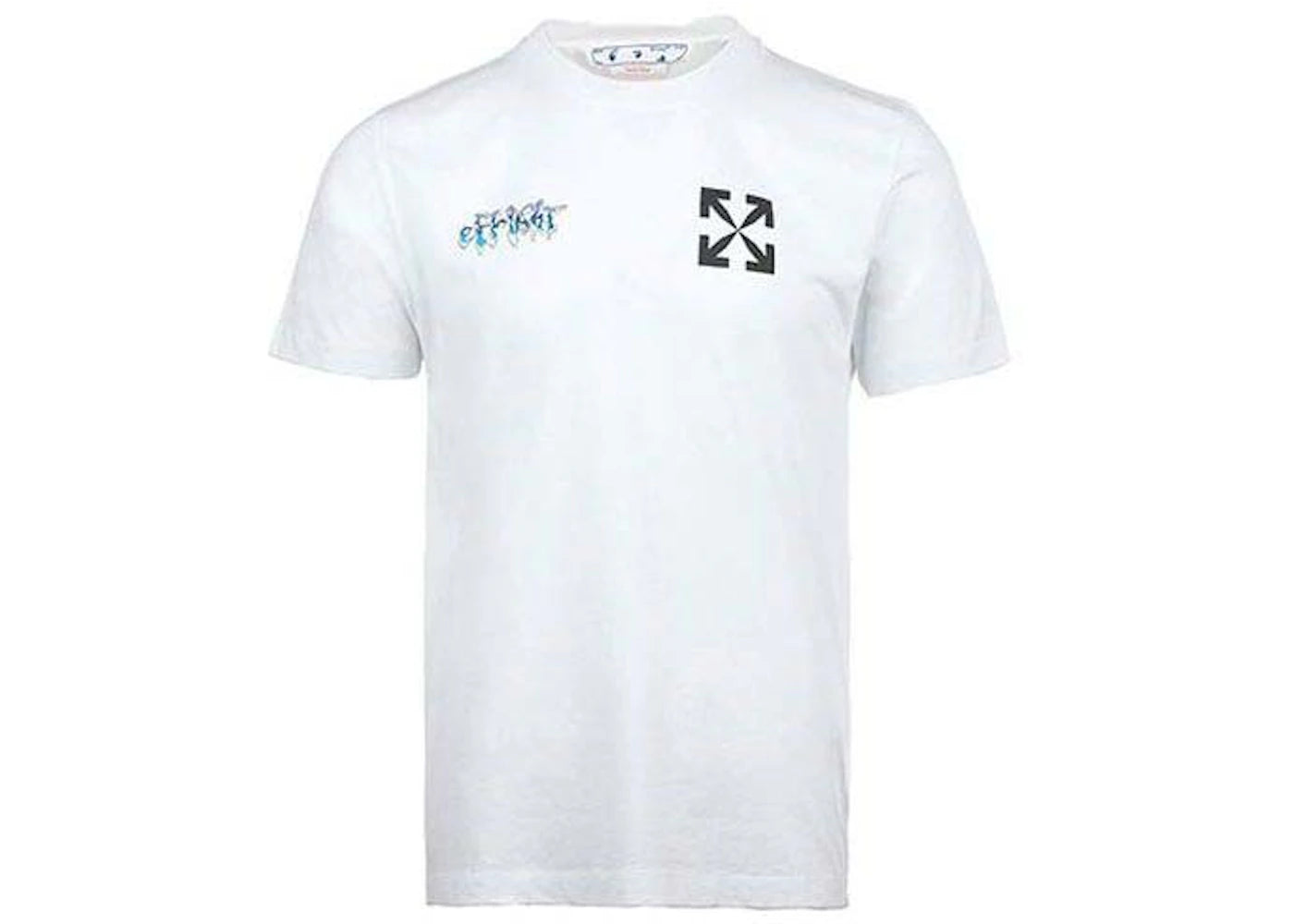 OFF-WHITE Classic Arrow Alphabet T-shirt White