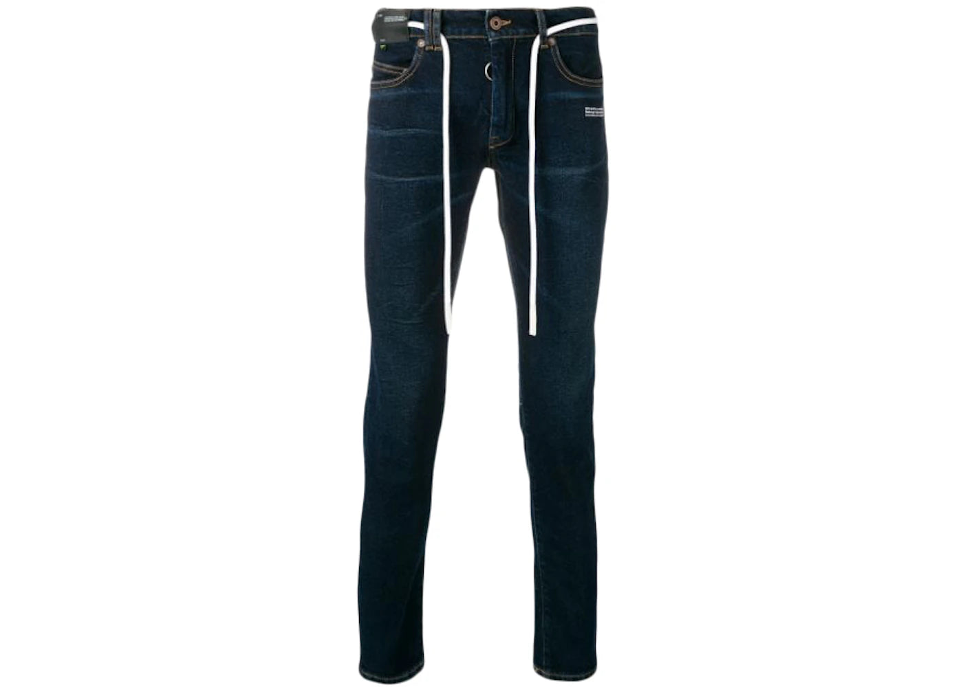 OFF-WHITE Classic Denim Skinny Jeans Blue