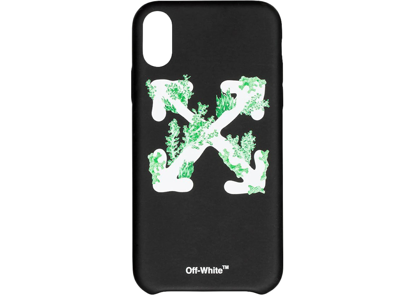 OFF-WHITE Coals Print iPhone XS Max Case Black/White