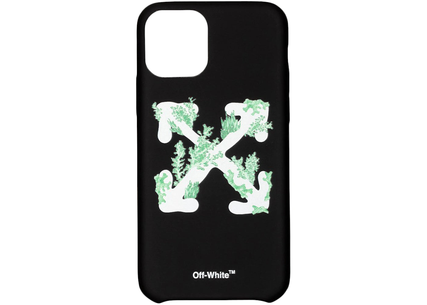 OFF-WHITE Corals Print iPhone 11 Pro Case Black/White