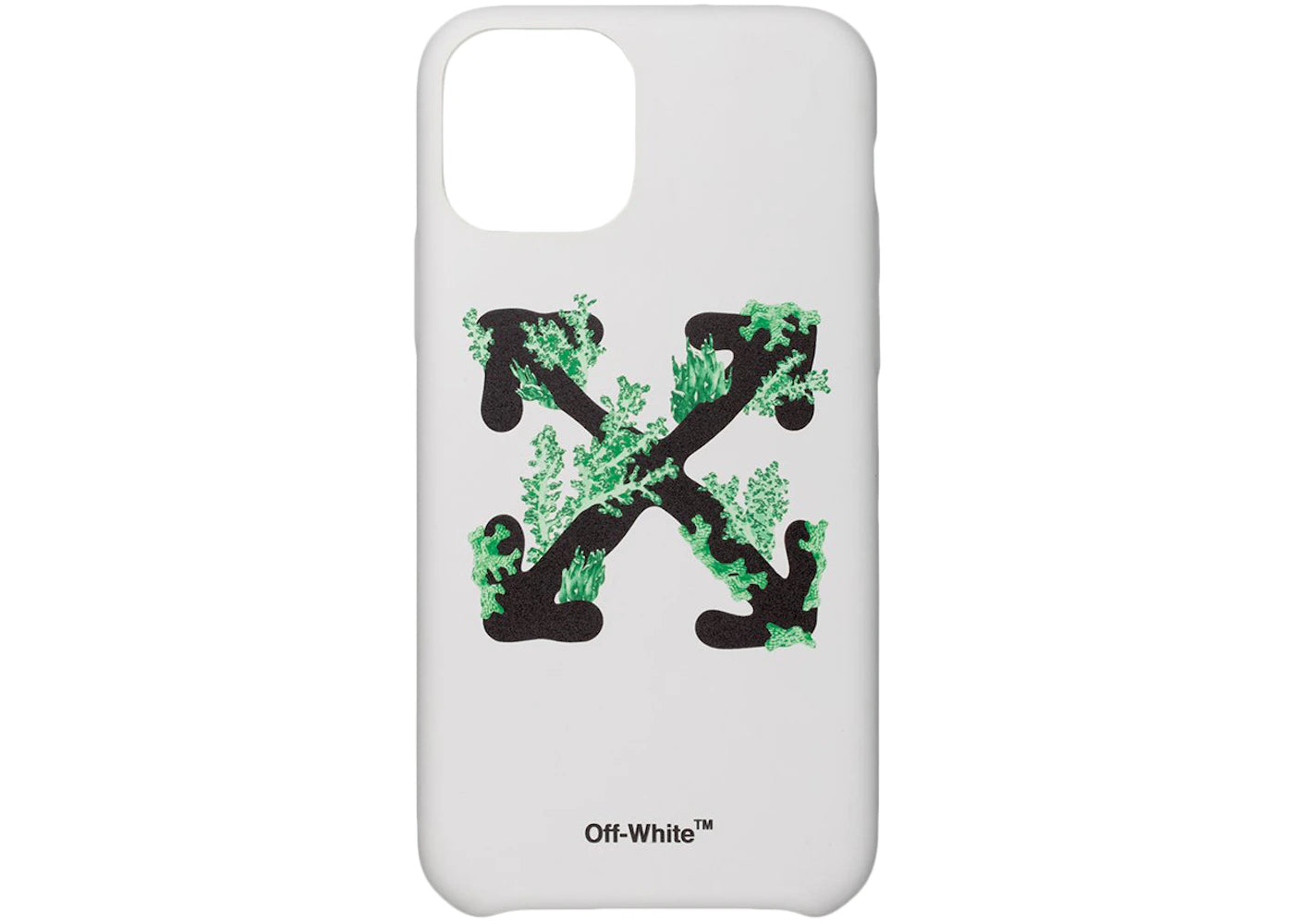 OFF-WHITE Corals Print iPhone 11 Pro Case White/Black