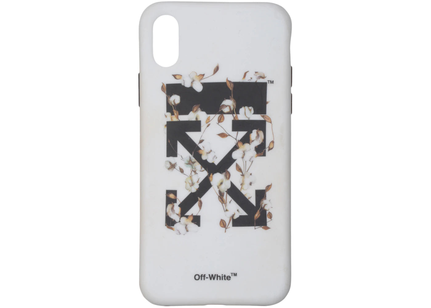 OFF-WHITE Cotton Flower iPhone X Case (SS19) White/Multicolor