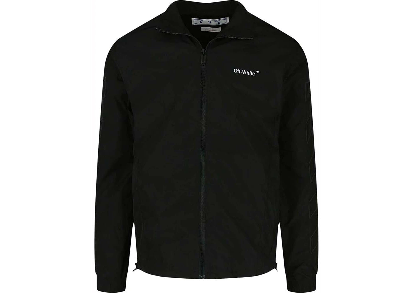 OFF-WHITE DIag Outline Tracktop Jacket Black