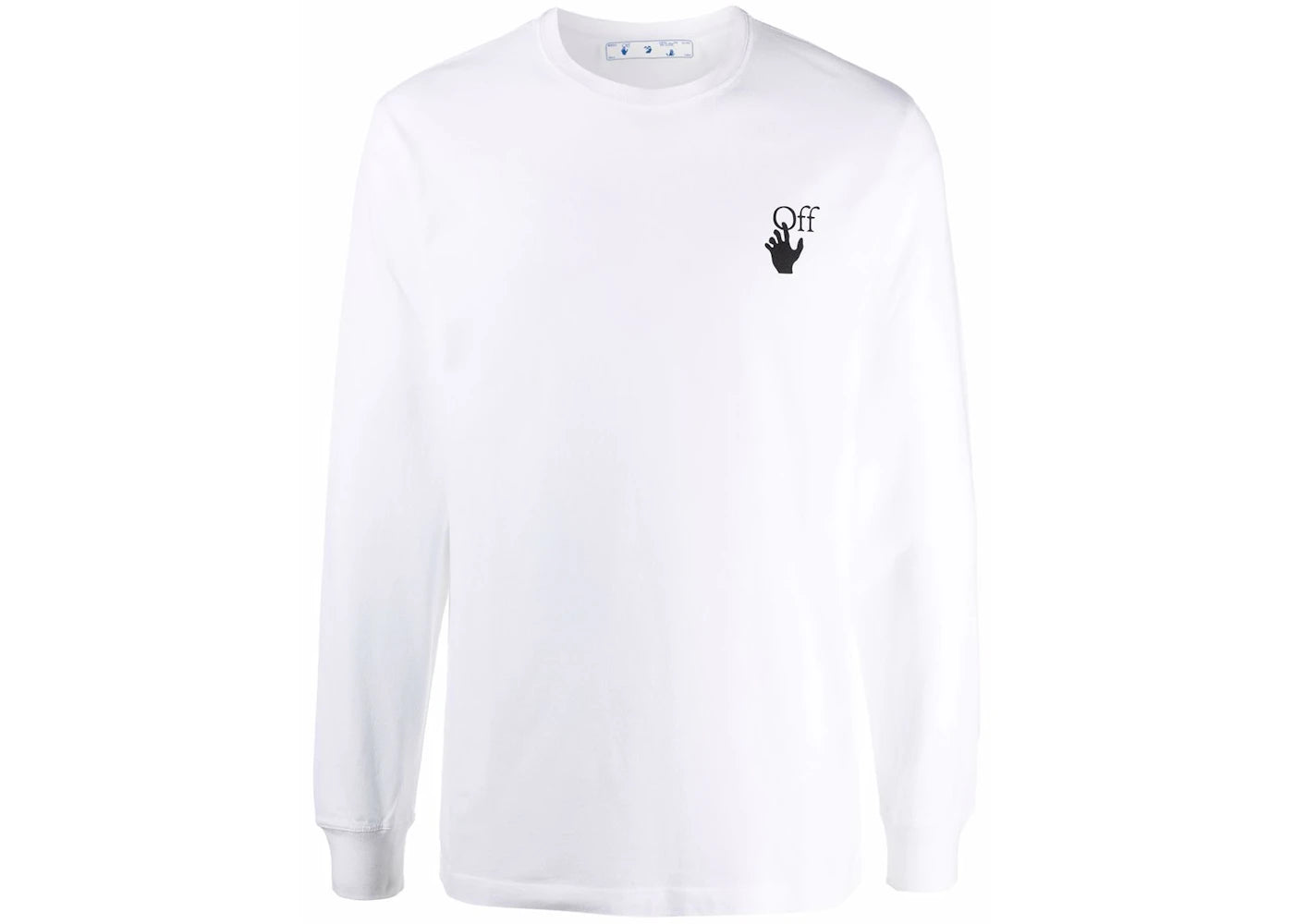 OFF-WHITE Degrade Arrows Long Sleeve T-Shirt White