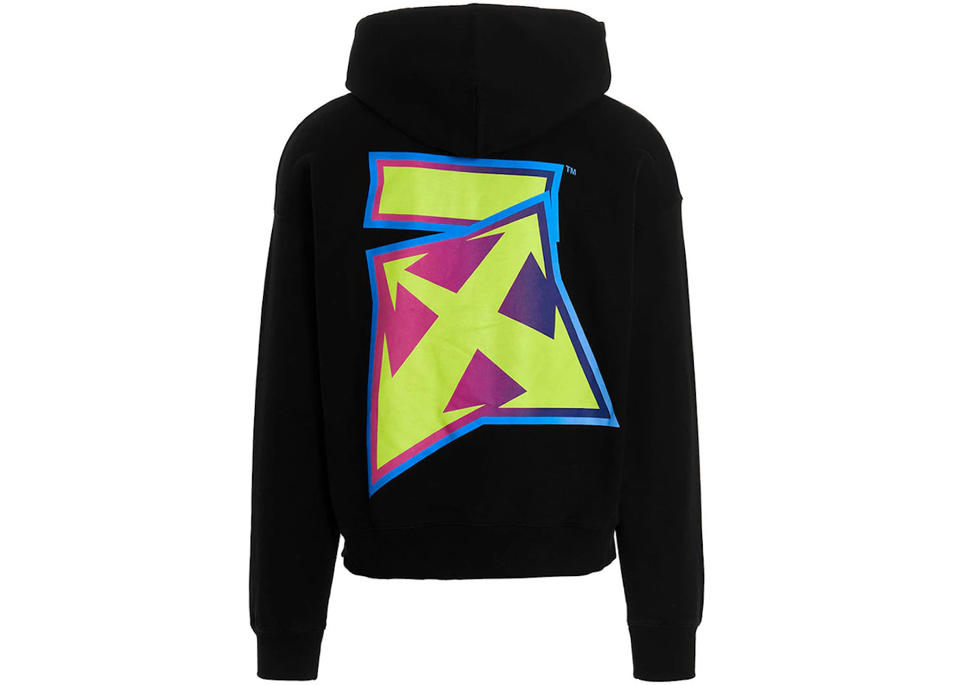 OFF-WHITE Degrade Thund Skate Arrows Oversized Hoodie Black/Multi