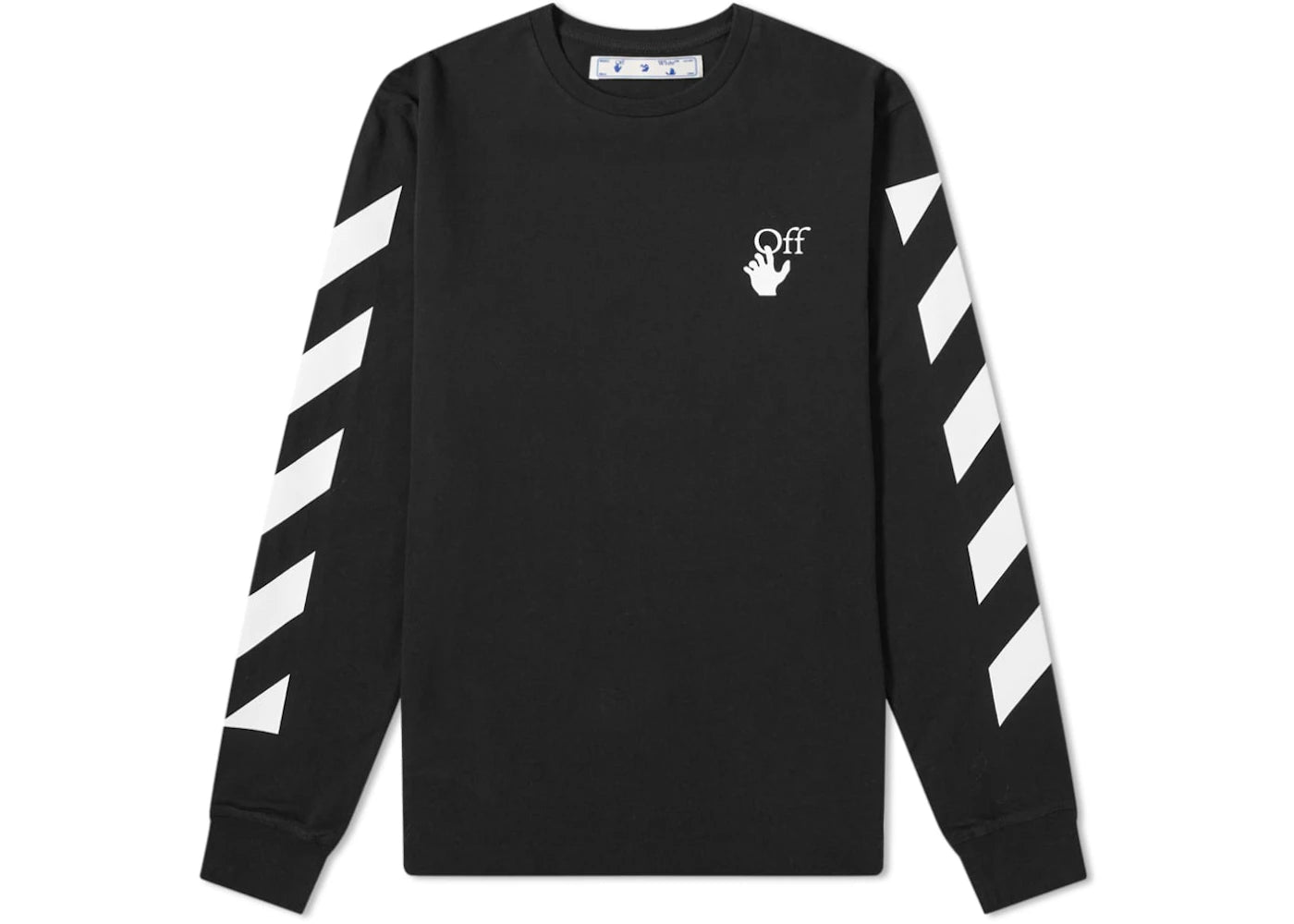 OFF-WHITE Diag Agreement L/S Tee Black