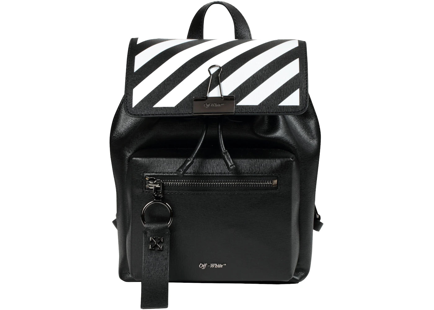 OFF-WHITE Diag Backpack Black/White