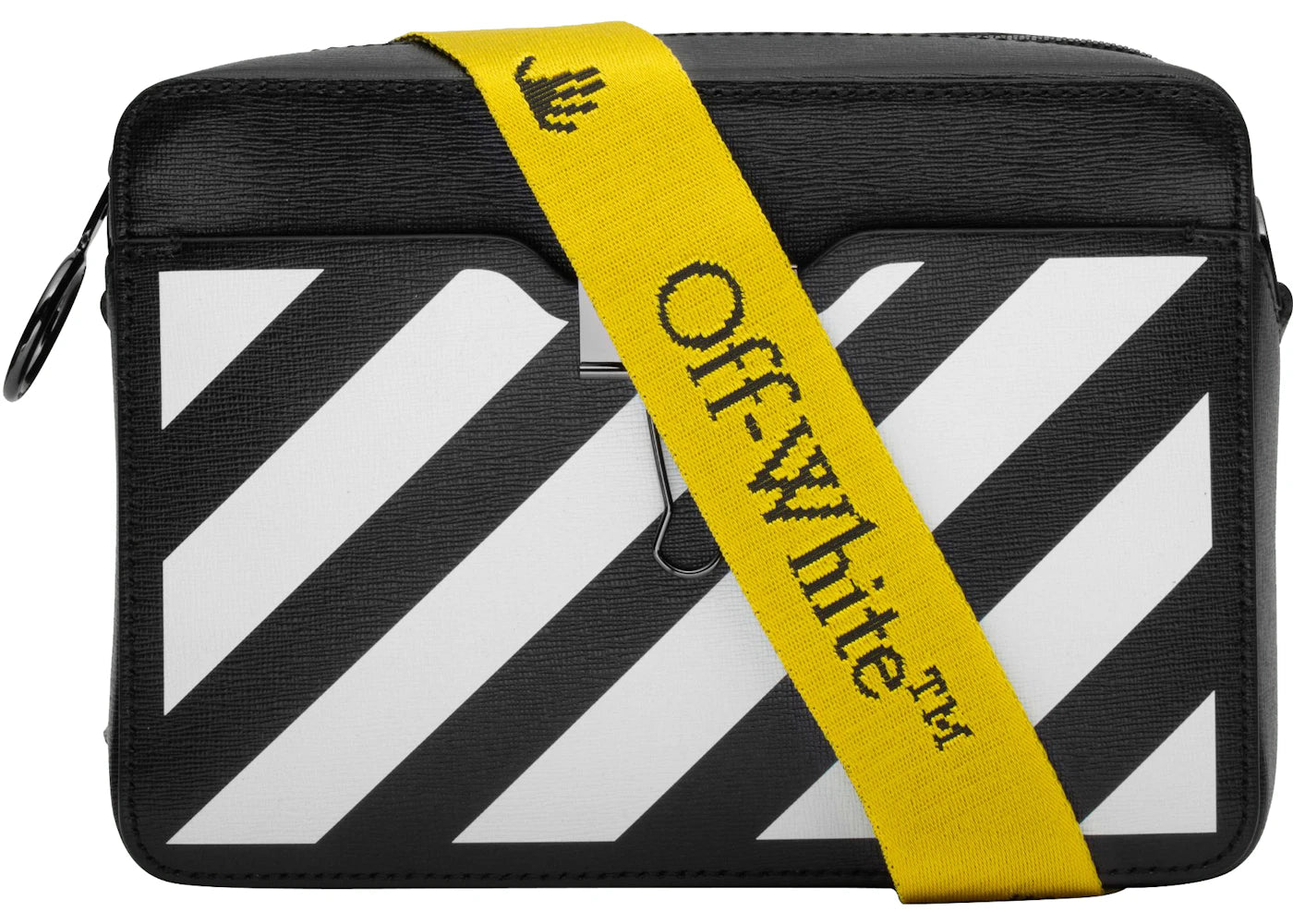 OFF-WHITE Diag Camera Bag Black/White