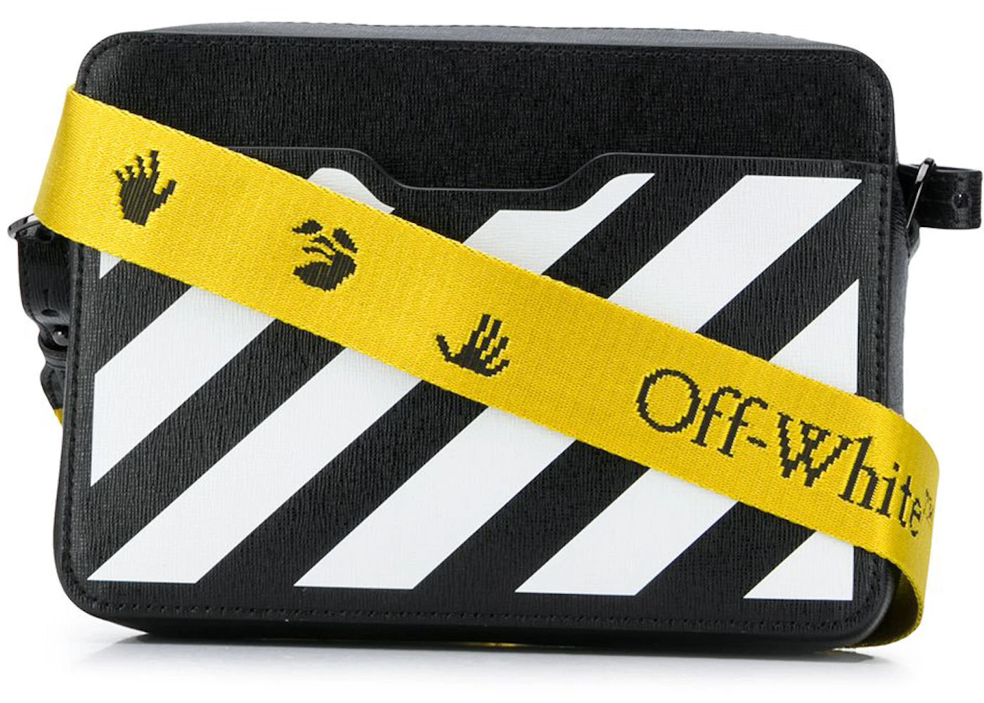 OFF-WHITE Diag FW21 Camera Bag Mini Black/White