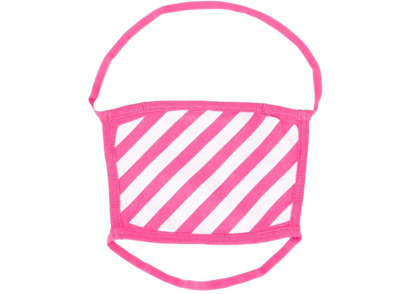 OFF-WHITE Diag Face Mask Pink