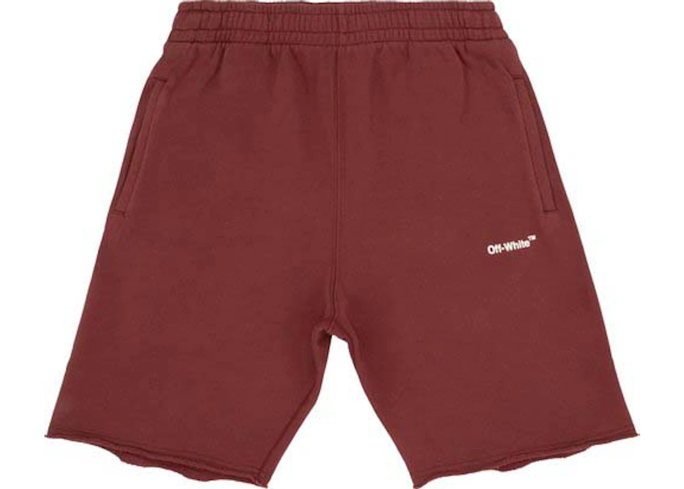 OFF-WHITE Diag Helvetica Sweatshort Black