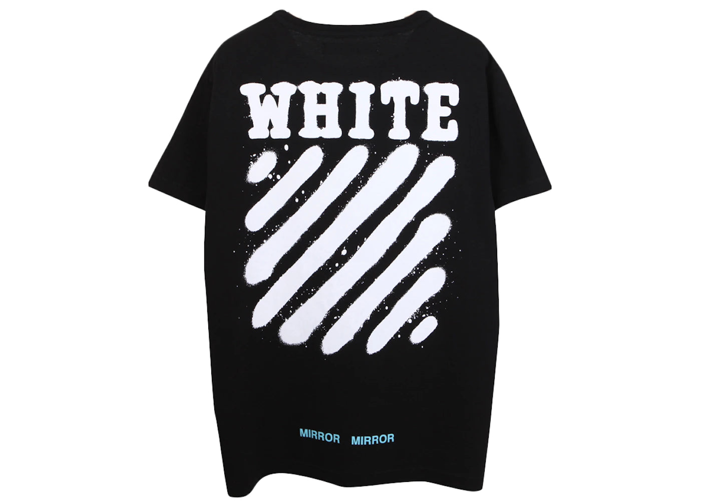 OFF-WHITE Diag Spray Tee Black