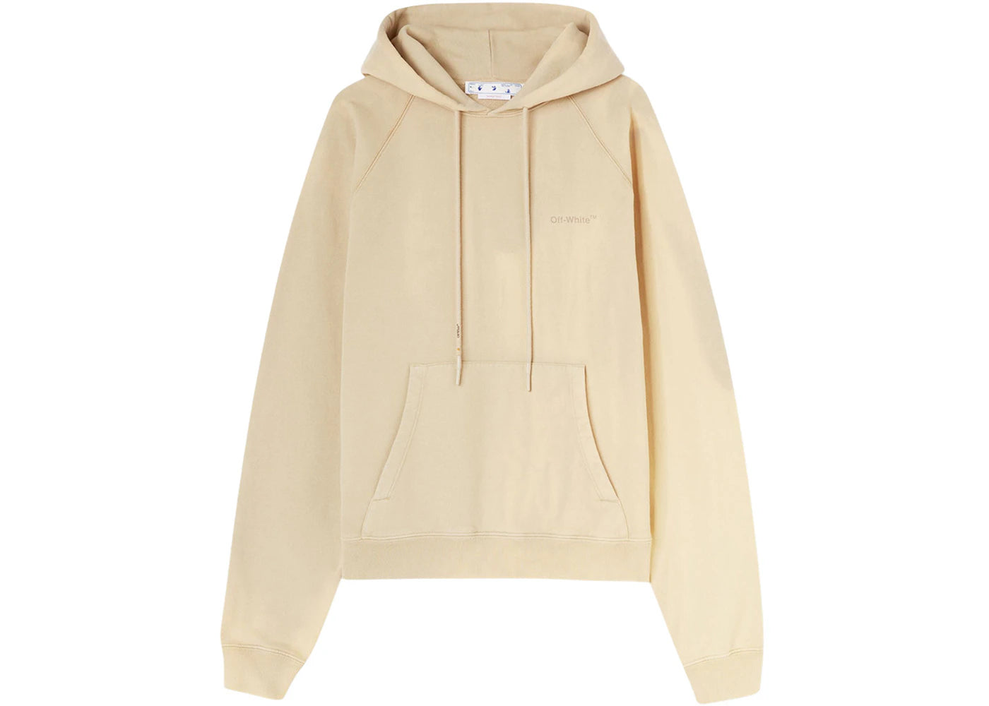 OFF-WHITE Diag Tab Vtg Ragl Skate Hoodie Sand