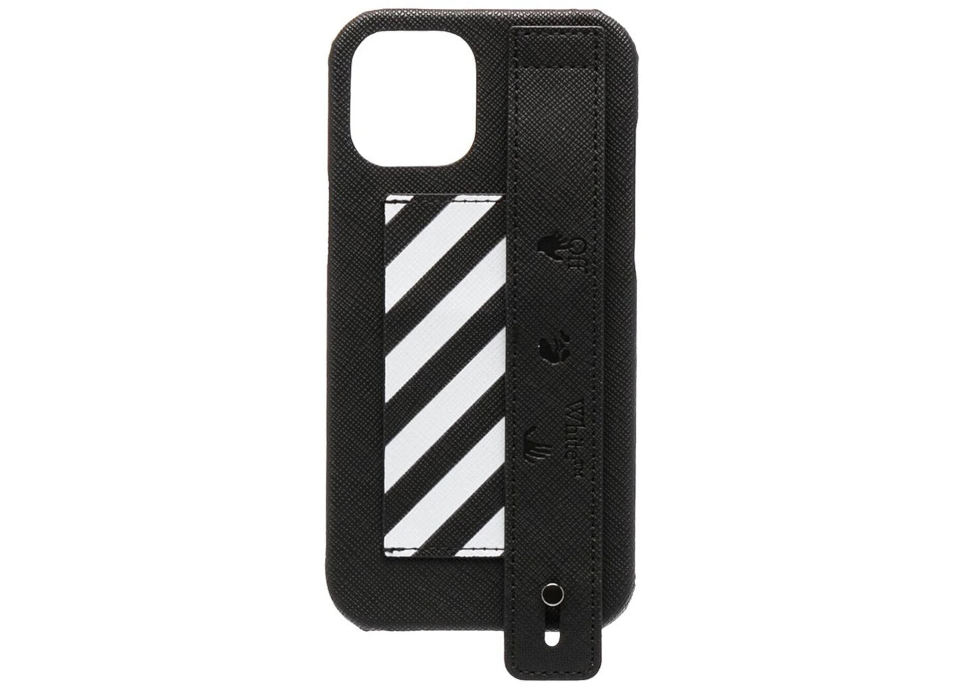 OFF-WHITE Diag with Strap iPhone 12 Pro Max Case Black/White