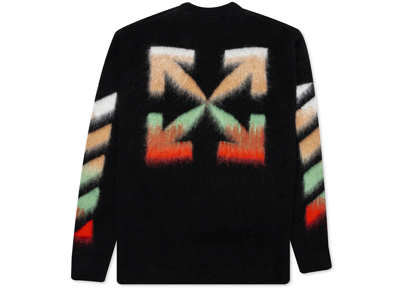 OFF-WHITE Diagonal Arrows Motif Sweater Black