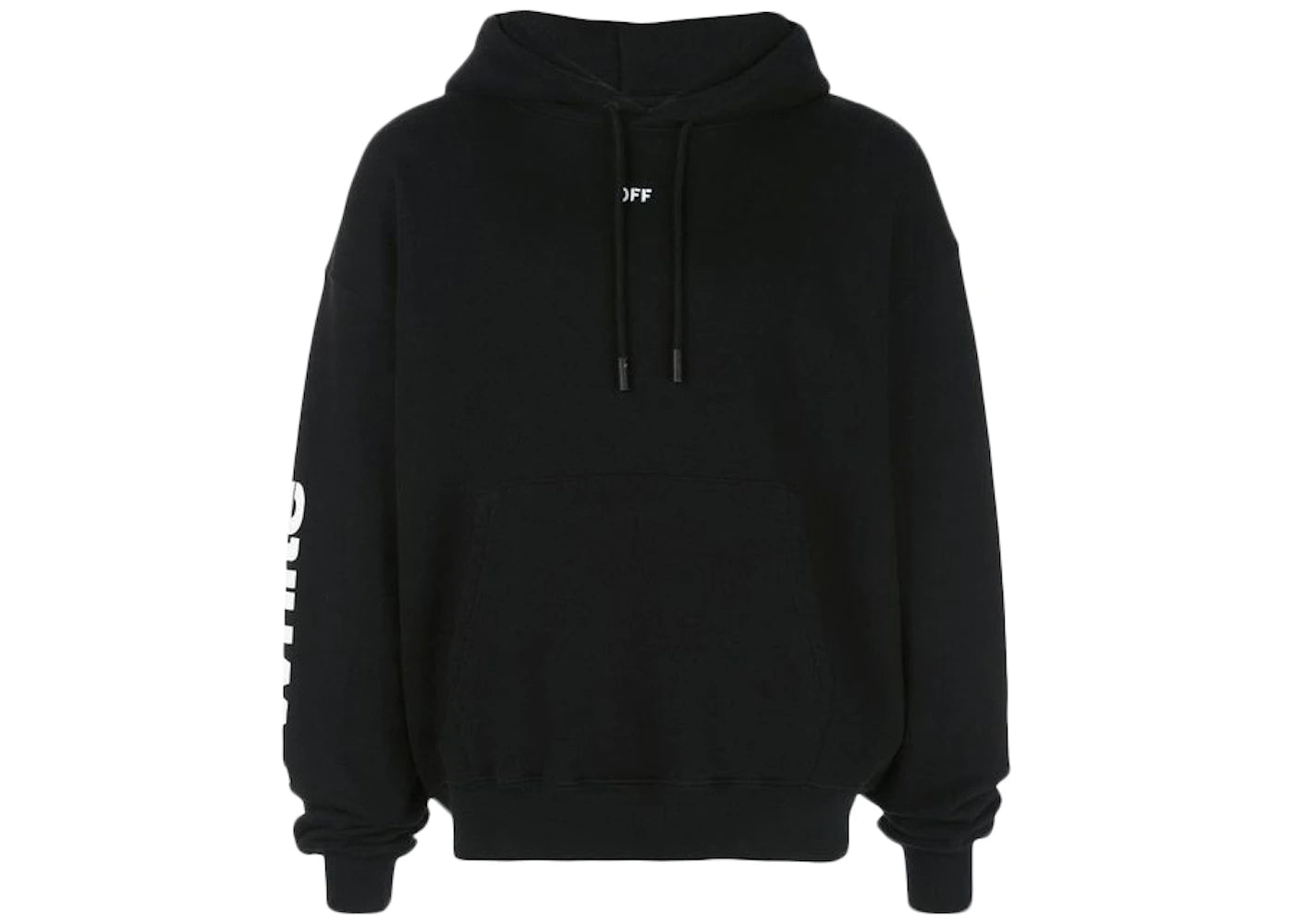 OFF-WHITE Diagonal Skulls Graphic Hoodie Black/Multicolor