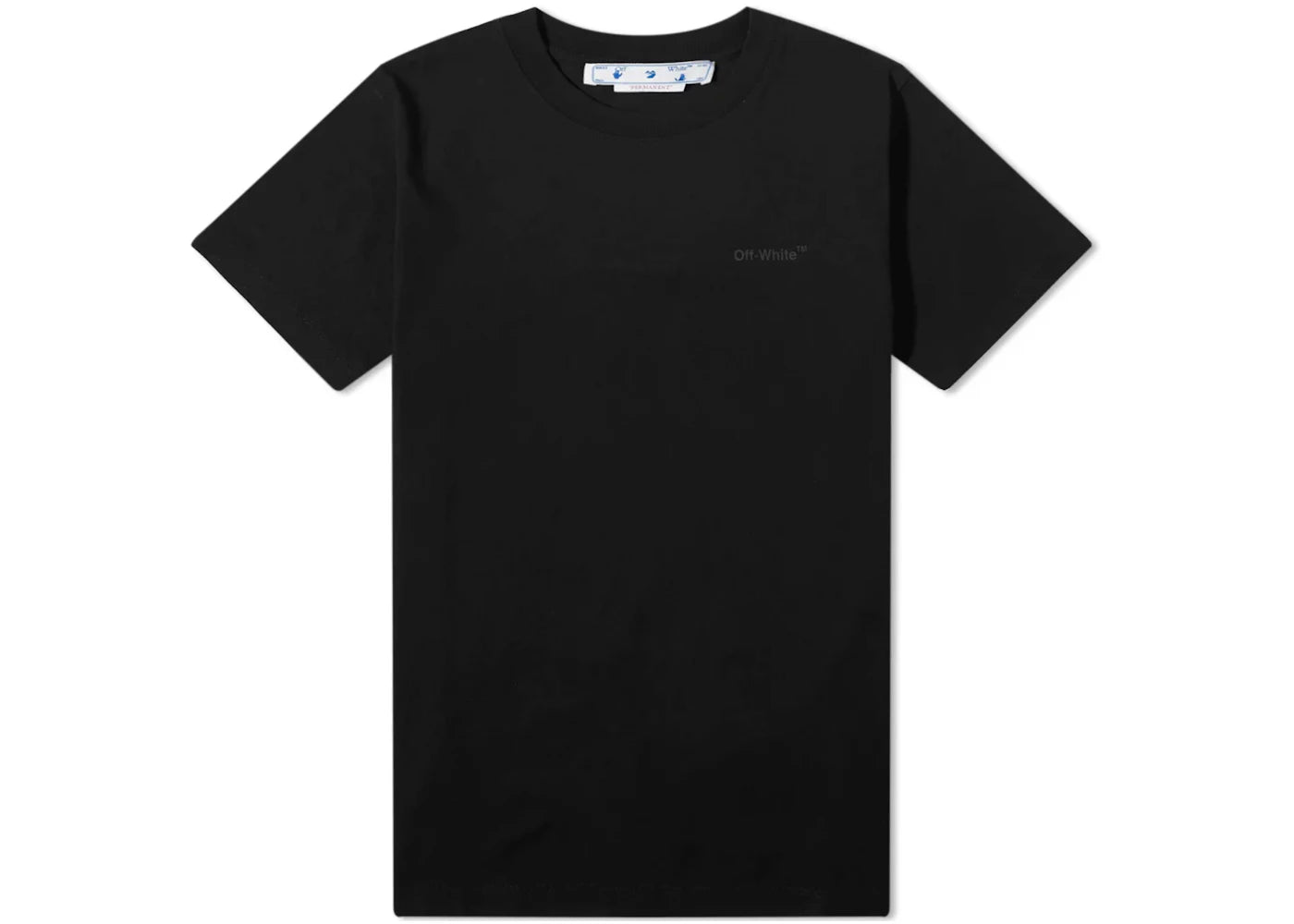 OFF-WHITE Diagonal Tab Slim T-Shirt Black