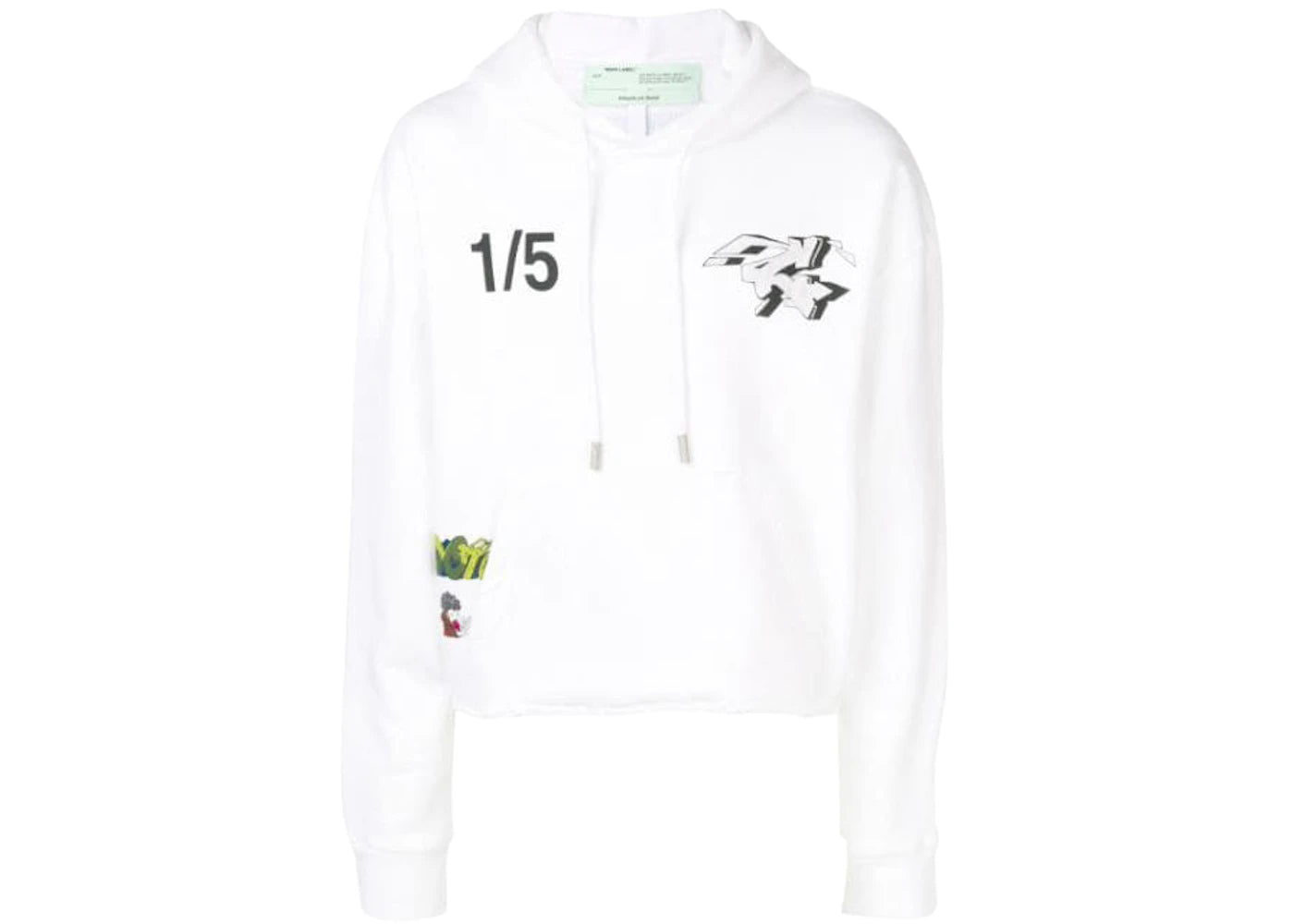 OFF-WHITE Dondi Graffiti Hoodie White