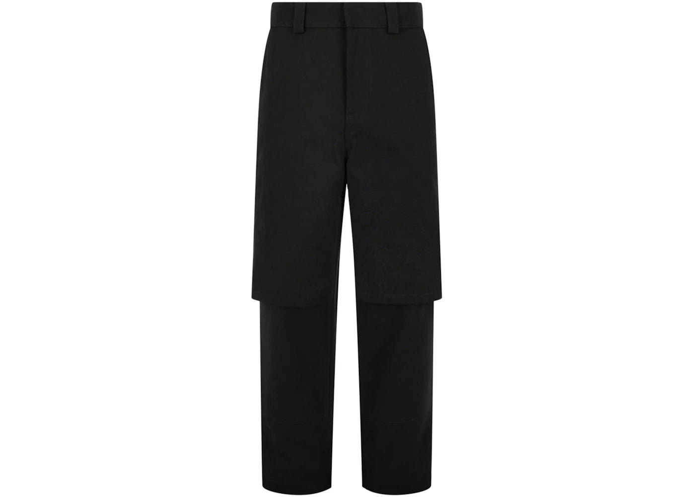 OFF-WHITE Double Layer Carpenter Pants Black